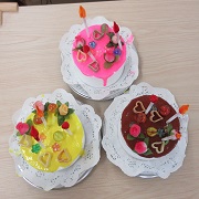 プレイグループ２才児『３才のケーキを作ったよ』
